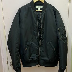 H&M Black Bomber Jacket